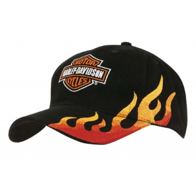 Image of Flame Embroidered Cap