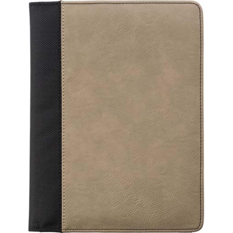 Image of A5 Pad Printed folio with PU cover